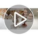 Braxio Mr. Santa & Mrs. Santa Gingerbread Christmas Figurines - 2 Pack Home Decor