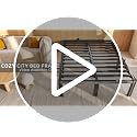 Queen Platform Bed Frame - 14 Inch Heavy Duty Steel, No Box Spring Needed