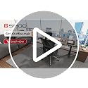 Ergonomic Office Chair with Mesh Back, Lumbar Support & 3D Armrests - Black