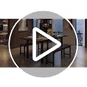 Ahomly 63" Extendable Dining Table Set with 180° Flip Leaf - Black