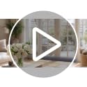 Weighted Linen Door Draft Stopper - 38 Inch Removable Washable Cover