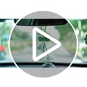 Handmade Knitted Flower Car Rearview Mirror Hanging Ornament