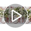 By Madee White & Red 175 Pc Heavyweight Party Plates Set (White & Red) 25 Guests