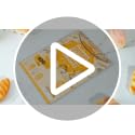 Precut Unbleached Parchment Paper Sheets 9x13 - Non-Stick Baking Paper, 100 Pack